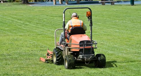 Safe Grass Cutting with ride on mowers